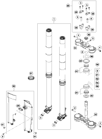 Front Fork, Triple Clamp