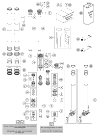 Front Fork Disassembled
