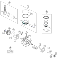 Crankshaft, Piston