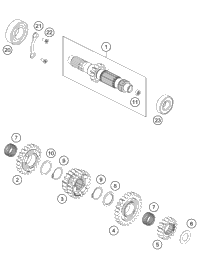 Transmission I - Main Shaft