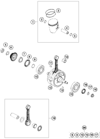 Crankshaft, Piston