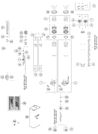 Front Fork Disassembled