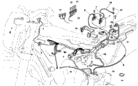Main Wiring Harness, Electrical Parts