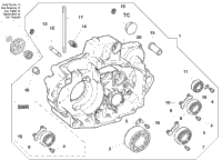 R.H. Half Crankcase
