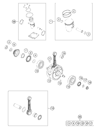 Crankshaft, Piston