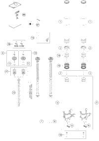 Front Fork Disassembled