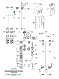 Front Fork Disassembled