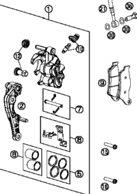 Brake Caliper Front