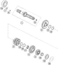Transmission I - Main Shaft