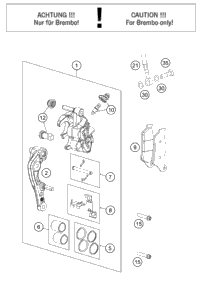 Front Brake Caliper