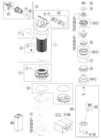 Shock Absorber Disassembled