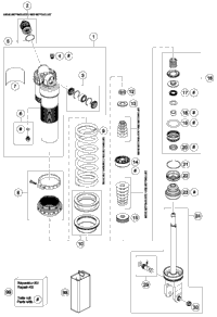 Shock Absorber Disassembled