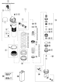 Shock Absorber Disassembled