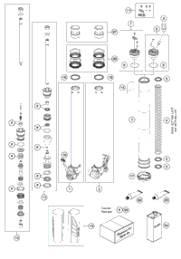 Front Fork Disassembled