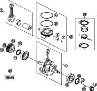 Crankshaft, Piston