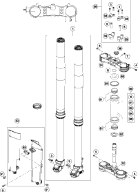 Front Fork, Triple Clamp