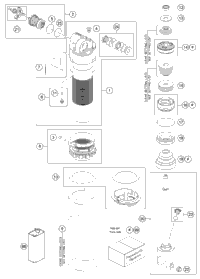 Shock Absorber Disassembled