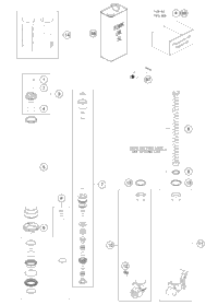 Front Fork Disassembled