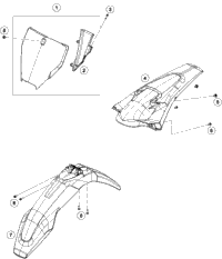 Mask, Fenders