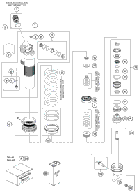 Shock Absorber Disassembled
