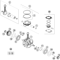 Crankshaft, Piston