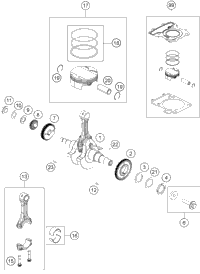 Crankshaft, Piston