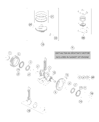 Crankshaft, Piston