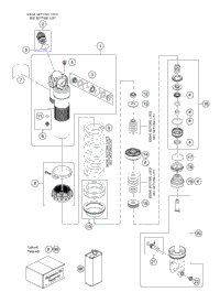 Shock Absorber Disassembled