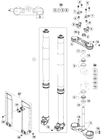 Front Fork, Triple Clamp