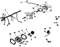 Main Wiring Harness, Electrical Parts - Cables Principal