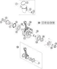 Crankshaft, Piston