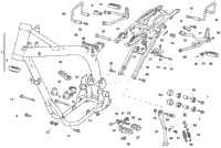 Frame, Foot Rests