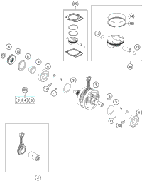 Crankshaft, Piston