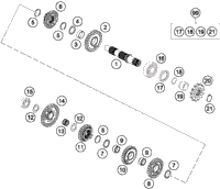 Transmissionii - Countershaft