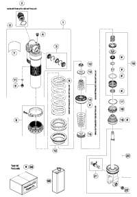 Shock Absorber Disassembled