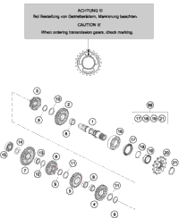 Transmissionii - Countershaft