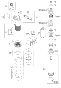 Shock Absorber Disassembled