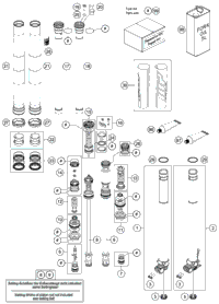 Front Fork Disassembled