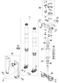 Front Fork, Triple Clamp