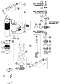 Shock Absorber Disassembled