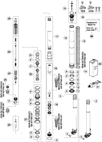 Front Fork Dissassembled