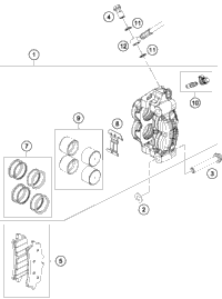 Break Caliper Front