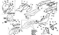 Panel, Fenders, Seat, Plate Holder