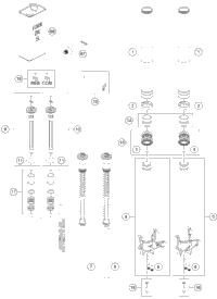 Front Fork Disassembled
