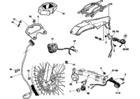 Digital Instrument, Blinkers, Horn