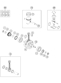Crankshaft, Piston