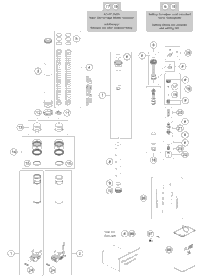 Front Fork Disassembled