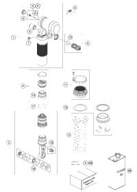 Shock Absorber Disassembled
