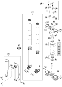 Front Fork, Triple Clamp
