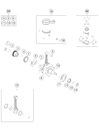 Crankshaft, Piston